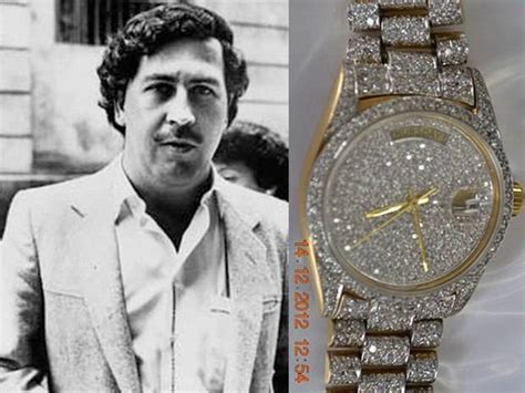 pablo escobar watch auction